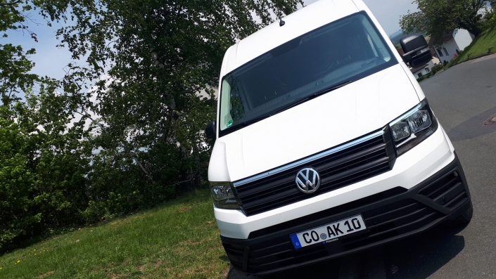 VW Crafter Abholung